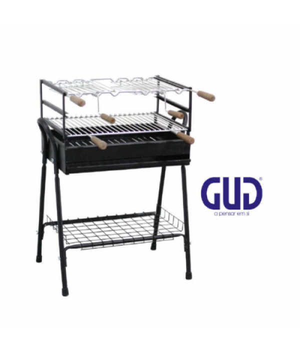 CHURRASQUEIRA A CARVÃO SUPER 60X40X83CM