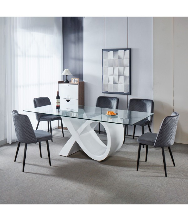 Mesa Retangular New Bari