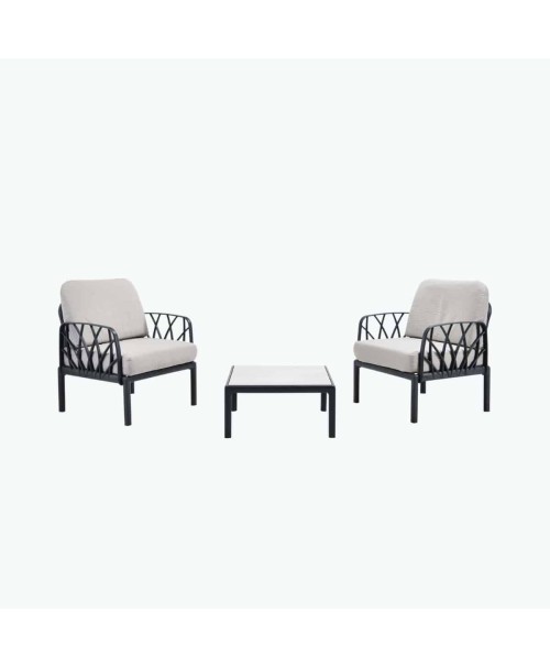 CONJUNTO SOFAS GARDA  1 + 1 + MESA